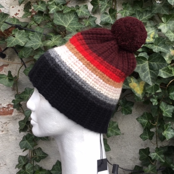 360 Cashmere RORY cashmere pom pom hat main image 6